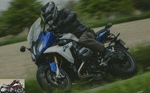 BMW R1200RS on the road