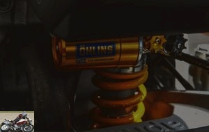 The Ohlins damper from the RF