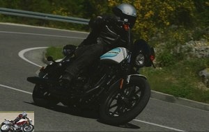 Harley-Davidson Iron 1200 on the road