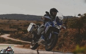 The Africa Twin is very stable at high speeds