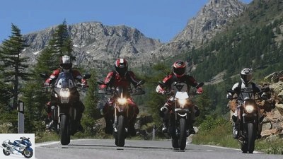 The funbikes of the Alpen-Masters 2012 in comparison