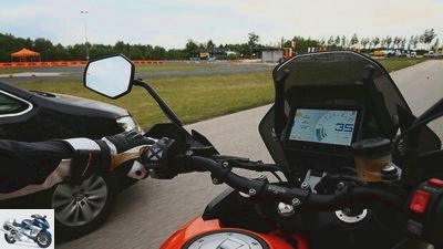 Ducati KTM safety systems