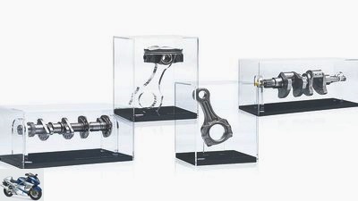 Ducati Memorabilia: Real racing parts for the gift table