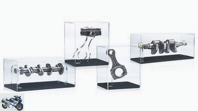 Ducati Memorabilia: Real racing parts for the gift table