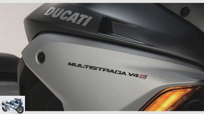 Ducati Multistrada V4 with Akrapovic exhaust ex works