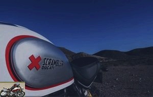 Tank of the Ducati Scrambler Desert Sled