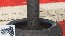 Endurance test of Dunlop sports tires