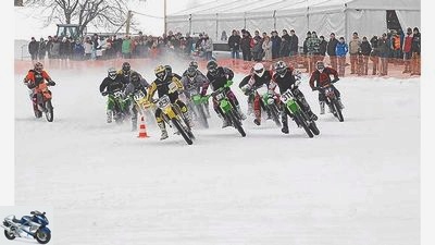 Ice race Krumbach - a very special race in the snow