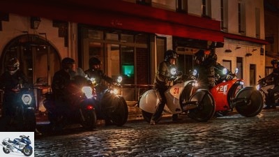 Electric Night Ride 2019 in Stuttgart: Exit for electric two-wheelers