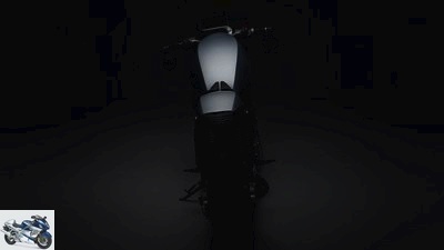 Electric motorcycle prototype Ethec 2018