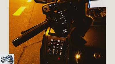 Electronic driver assistance systems for motorcycles