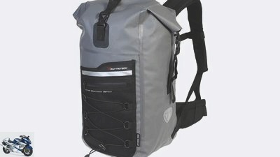 Eleven waterproof everyday backpacks in a comparison test