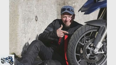 Enduro tires 120-70 R 19 and 170-60 R 17 in the product test