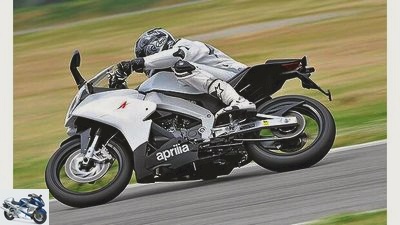 Driving report of the Aprilia RS4 125 - four-stroke engine