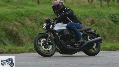 Driving report Moto Guzzi V7: More relaxed with thicker cheeks