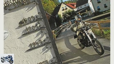 Franconian Switzerland - a paradise for motorcyclists