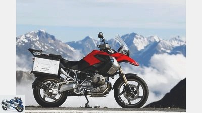 Garage tuning for the BMW R 1200 GS