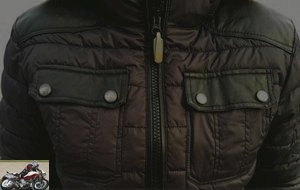 The jacket is adorned with five pockets