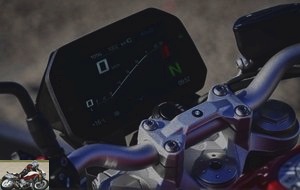 The instrumentation of the BMW F 900 R