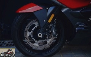 Braking is largely up to the performance of the machine