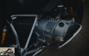 The flat-twin of the BMW R 1200 GS