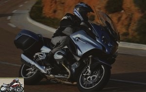 BMW R 1200 RT on the road