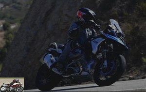 The BMW R 1250 GS on the road