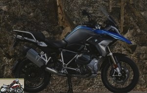 Aesthetically the 1250 GS strongly resembles the 1200