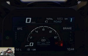 BMW S 1000 XR speedometer