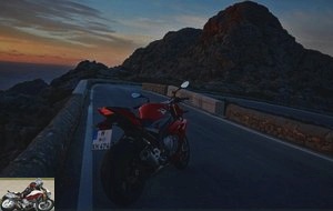 Small roads in streetfighter BMW S1000R