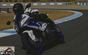 BMW S1000RR HP4 on the track