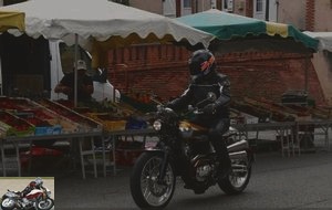 The Brough Superior Pendine Sand Racer in town
