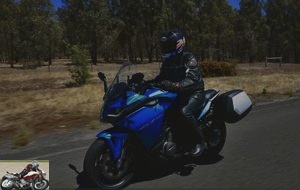 Test of the CF Moto 650 GT on the road