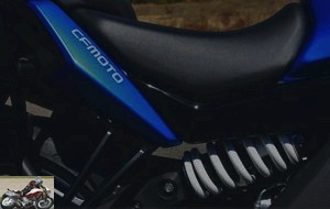Shock absorber of the CF Moto 650 GT