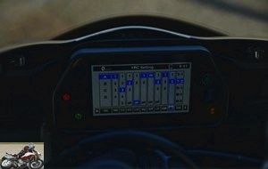 Yamaha YZF-R1M speedometer