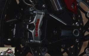 The Tiger receives Brembo 4 piston front calipers