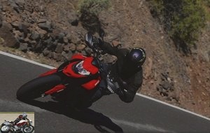 The Ducati Hypermotard 950 on the road