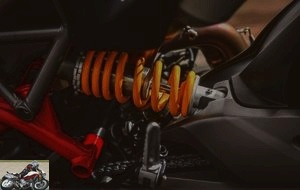 Shock absorber of the Ducati Hypermotard 950