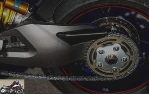 Swingarm of the Ducati Hypermotard 950 SP