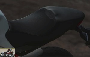 The saddle of the Ducati Monster 797