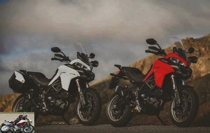 The Ducati Multistrada 950 is available in white and red
