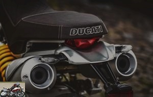 Muffler of the Ducati Scrambler 1100