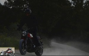 The Ducati Scrambler 800 Icon on the roads