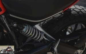 Shock absorber of the Ducati Scrambler 800 Icon