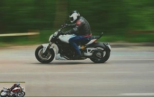 Ducati XDiavel S on motorway