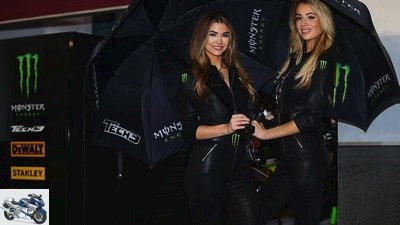 Grid Girls from the MotoGP season 2017