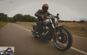 Harley-Davidson Breakout 114 on the road