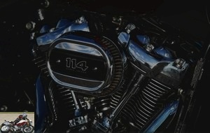 It was with version 114 of the Milwaukee Eight that we carried out the test