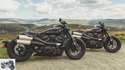 Harley-Davidson Sportster S: 122 hp, 15,500 euros