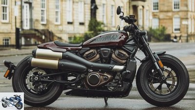 Harley-Davidson Sportster S: comparison with Triumph, Indian, Honda